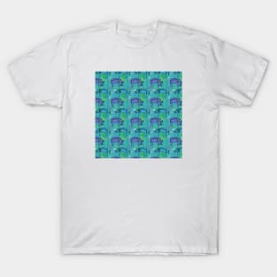 Elephant Pattern T-Shirt